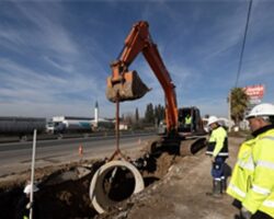 Menemen Türkelli’de su baskınlarına kalıcı çözüm