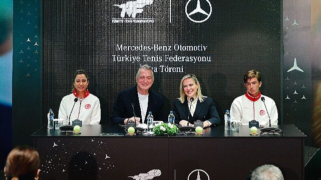 Mercedes-Benz Otomotiv, Türkiye Tenis Federasyonu’nun Ana Sponsoru Oldu