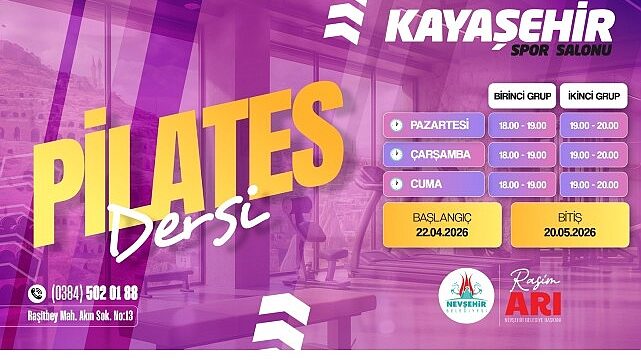 Nevşehir’de Kadınlara Özel Pilates Ders Kayıtları Başladı