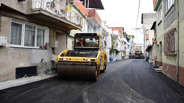 Osmangazi Belediyesi Asfalt Yenileme Çalışmalarını Sürdürüyor