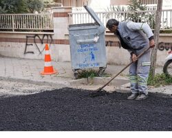 Salihli Belediyesi Altyapı Çalışmaları Nedeniyle Bozulan Yollarda Onarım Çalışmalarına Başladı