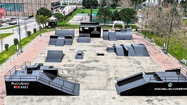 Sekapark’ta Skate Park yenilendi, parkur tam not aldı