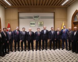 Tarım ve Orman Bakanı Yumaklı Başkan Altay’ı Ziyaret Etti