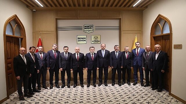 Tarım ve Orman Bakanı Yumaklı Başkan Altay’ı Ziyaret Etti