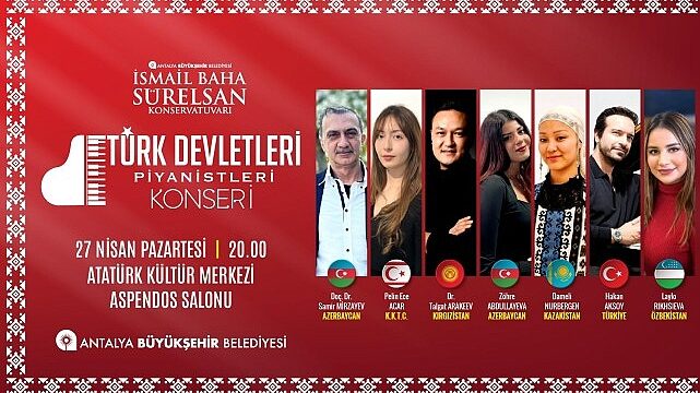 Türk dünyasının ezgileri Antalya’da buluşuyor