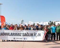 Tuzla’da Buluştular, Sağlık İçin Yürüdüler
