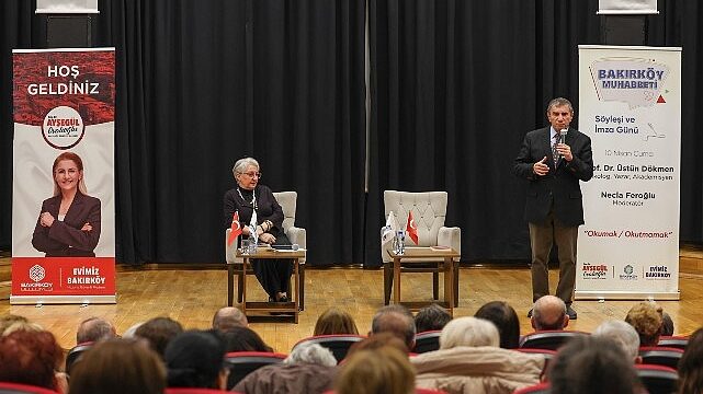 Üstün Dökmen Bakırköylülerle Buluştu