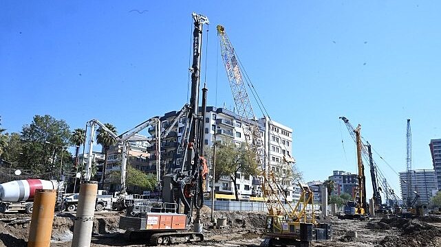 Yeni Dörtyol Köprülü Kavşağı’nda Çalışmalar Devam Ediyor