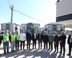 Yeni Mahalle’de 11 Sokakta Tretuvar Çalışması Sürüyor