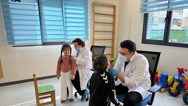 Yuvamız Bakırköy’de Miniklere Sağlık Taraması