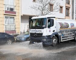 Zümrütevler Mahallesi’nde toplu temizlik