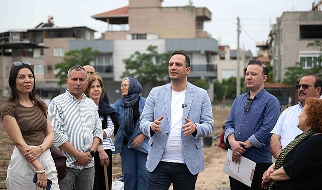 Avrupa’dan Bornova’ya kent bostanı incelemesi