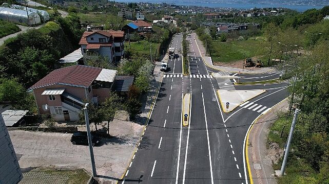 Başiskele’de yeni kavşak hizmete açıldı