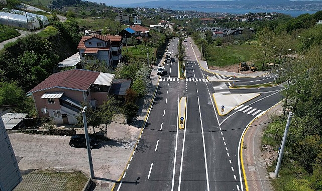 Başiskele’de yeni kavşak hizmete açıldı