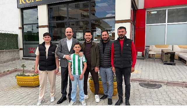 Başkan Altay ve Başkan Kavuş, Çeçenistan ve Ahmet Özcan Caddelerinde Esnafla Buluştu