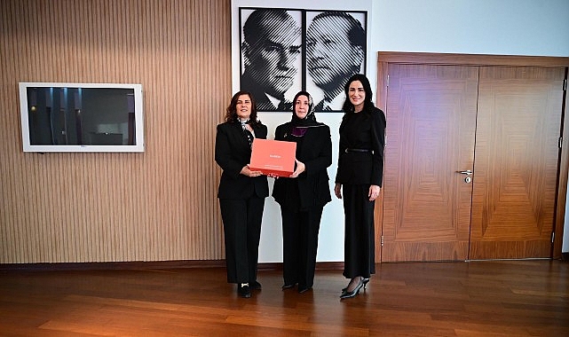Başkan Çerçioğlu’na Milletvekili Sarıbaş ve KADEM Aydın İl Temsilcisi Akıcı’dan Ziyaret