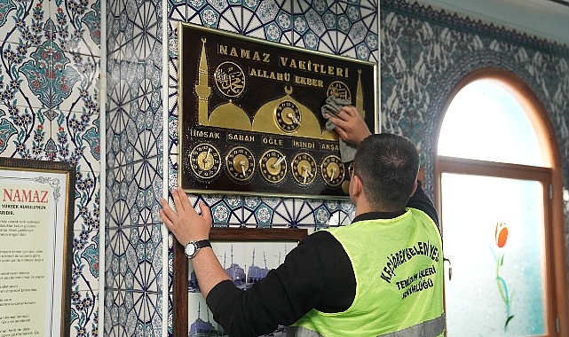 Bayram Öncesi Keçiören’deki Camilerde Temizlik Seferberliği