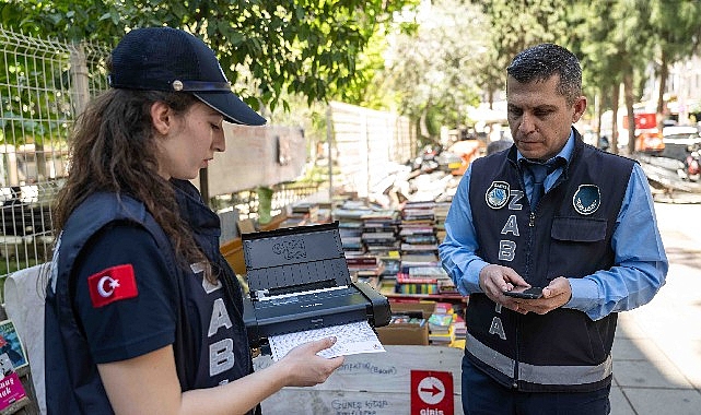 Bornova’da zabıta denetimlerine teknoloji gücü