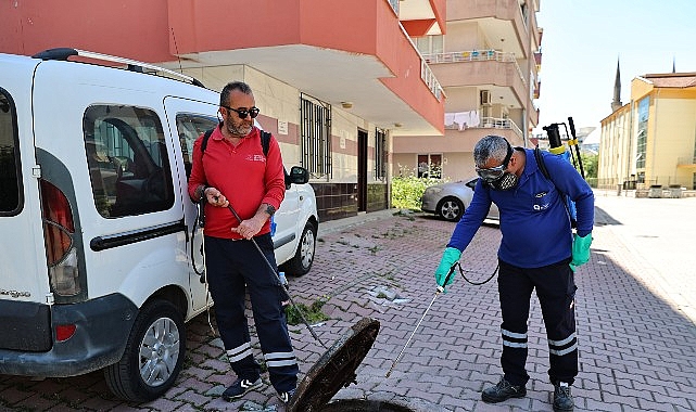 Büyükşehir’den kent genelinde vektörle mücadele