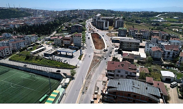 Büyükşehir’den örnek bir kavşak düzenlemesi daha