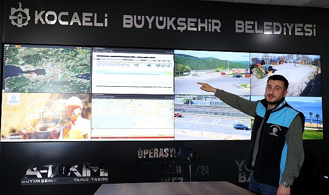 Büyükşehir’in stratejik üssü kenti 7/24 takip ediyor