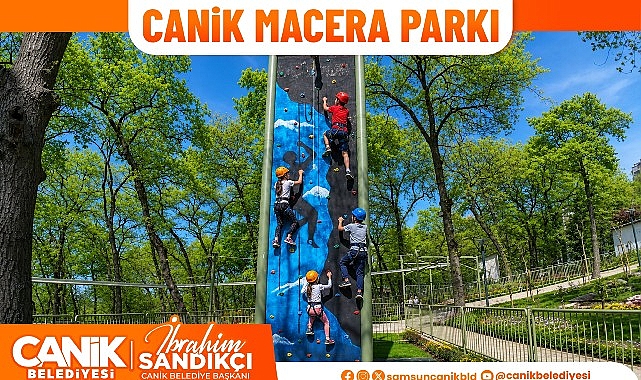 Canik’te Karadeniz’in En Büyük Macera Parkı Açılıyor