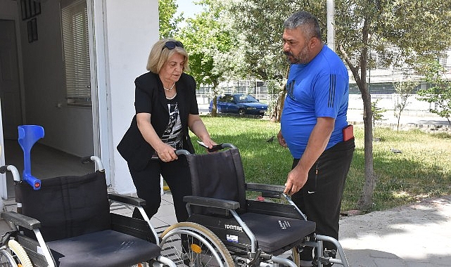 Edremit Belediyesi engellilerin yanında