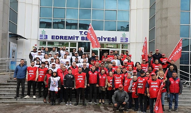 Edremit’te 1 Mayıs coşkuyla kutlandı