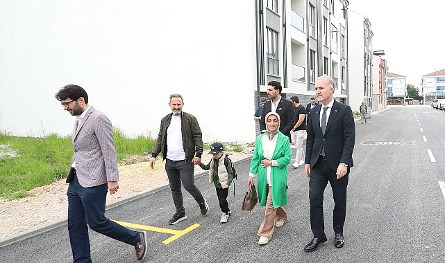 Ertuğrulgazi Mahallesinde 2 Sokakta Asfalt Çalışması Tamamlandı