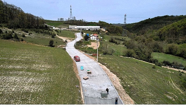 Gebze köylerine kaliteli yol, konforlu ulaşım
