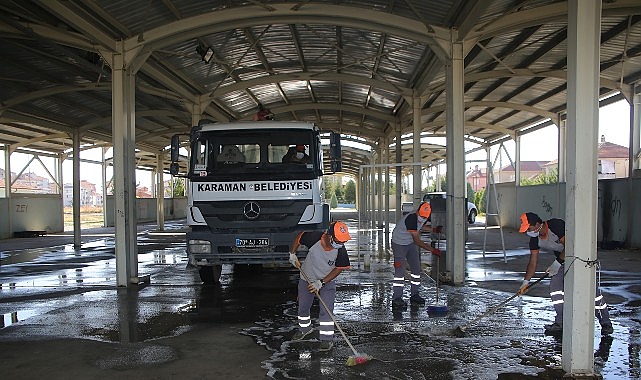 Karaman Belediyesi Bayram Hazırlıklarını Tamamladı