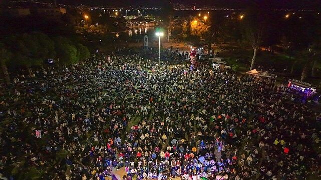 Karşıyaka’da Hıdırellez ateşi yandı