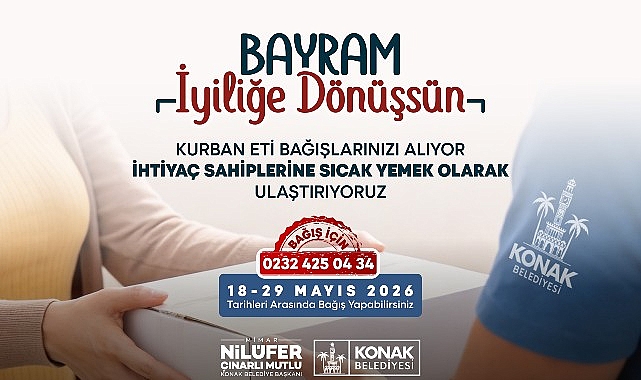 Konak’ta dayanışma geleneği bu bayram da devam ediyor