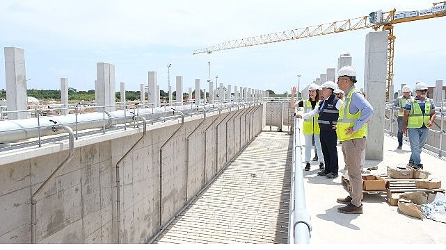 Lara Atıksu Arıtma Tesisi’nde sona gelindi