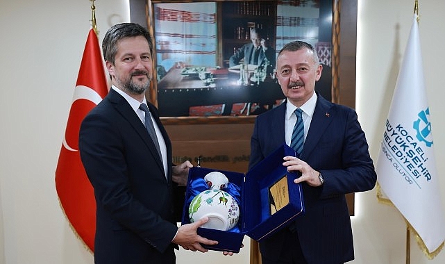 Macaristan Büyükelçisi Matis, Büyükakın’a konuk oldu