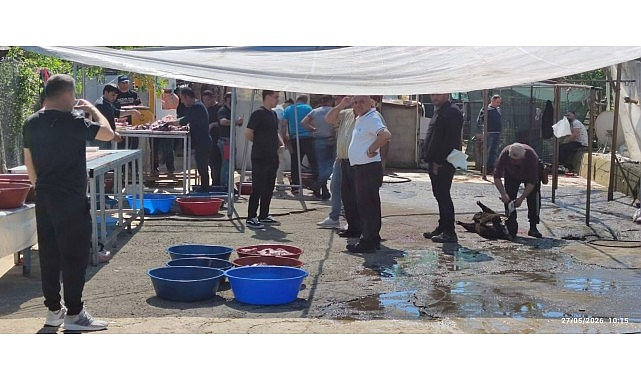 Maltepe’de kaçak kurban kesimine sıkı denetim