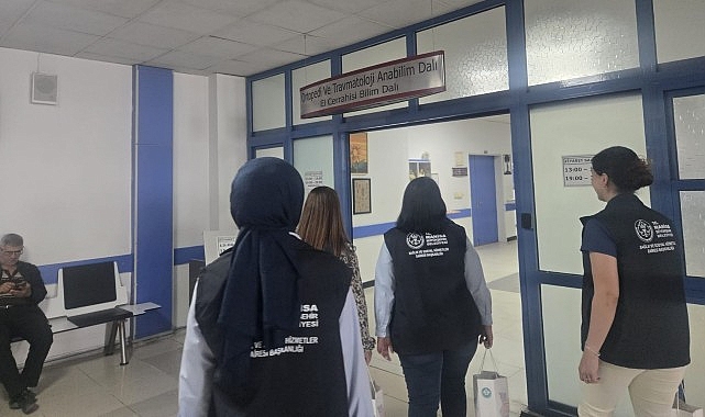 Manisa Büyükşehir Belediyesi Şifayı Hastanelere Taşıdı