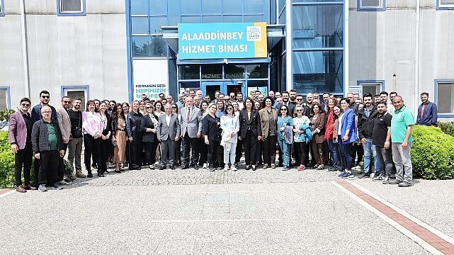 Nilüfer Belediyesi’nde geleneksel bayramlaşma