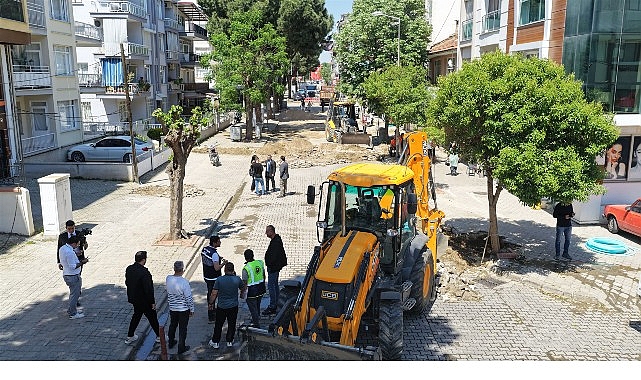 Salihli’de İçme Suyu Hatları Yenileniyor