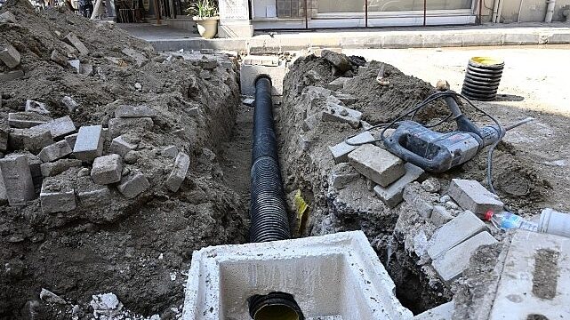 Saruhanlı’nın 22 Milyonluk Yatırımında Çalışmaların Yarısı Tamamlandı