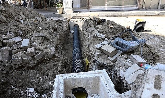 Saruhanlı’nın 22 Milyonluk Yatırımında Çalışmaların Yarısı Tamamlandı