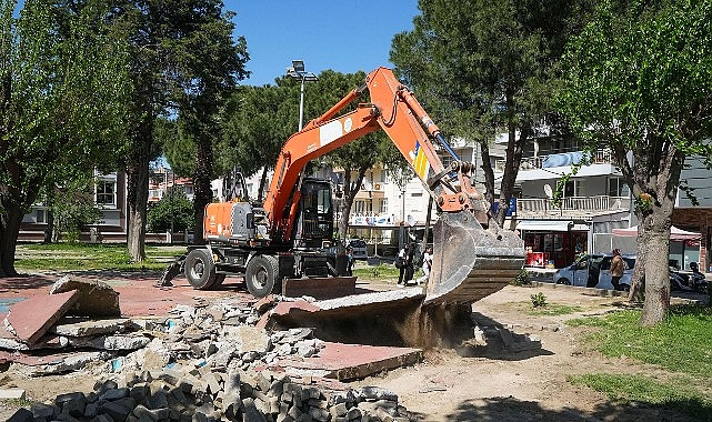 Şehit Ferit Yaşarlar Parkı baştan sona yenileniyor