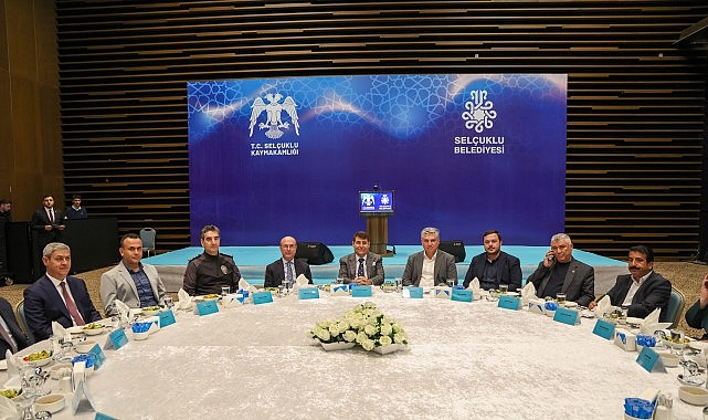 Selçuklu Belediyesi’nden anlamlı veda programı