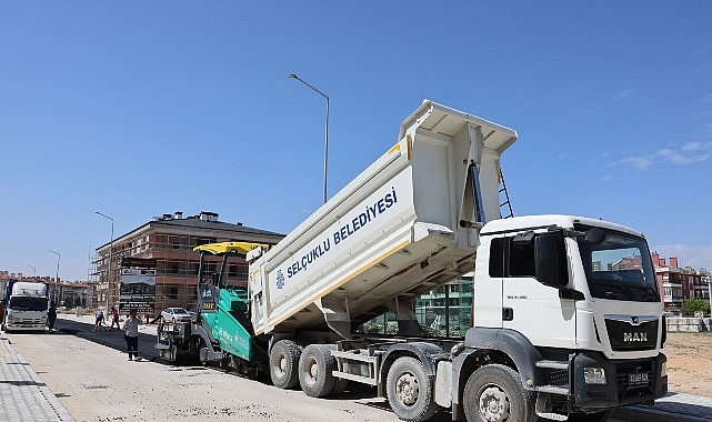 Selçuklu’da Asfalt Sezonu Başladı