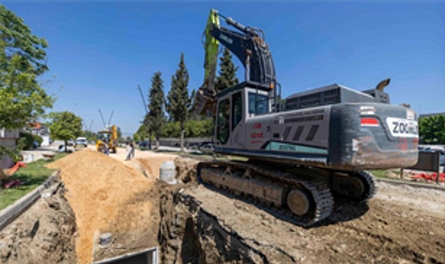 Tire’de altyapı yenileniyor, caddeler modernleşiyor