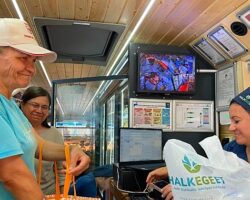 Atça’da Mobil Halk Ege Et’e Yoğun İlgi