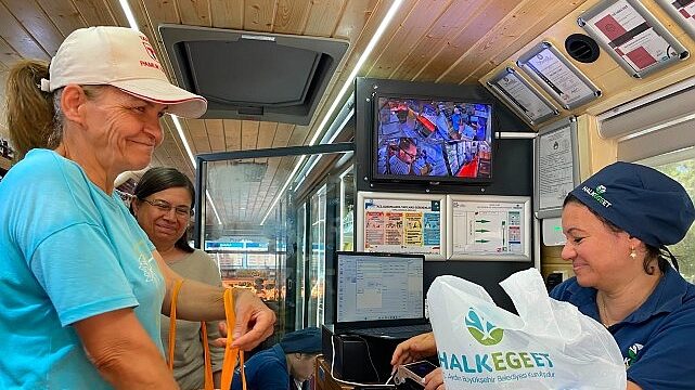 Atça’da Mobil Halk Ege Et’e Yoğun İlgi
