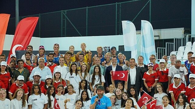 Ayvalık, Dünya Plaj Voleybolu Heyecanına Ev Sahipliği Yaptı