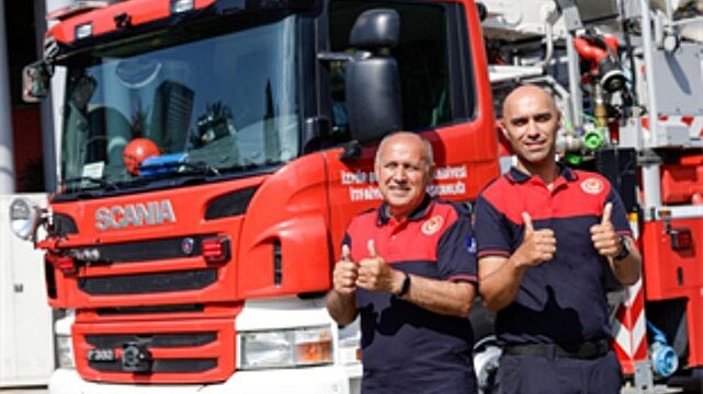 Babalar Günü’nde aynı üniformada iki kuşak