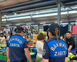 Bakırköy Zabıtasından Pazarlarda Sıkı Denetim